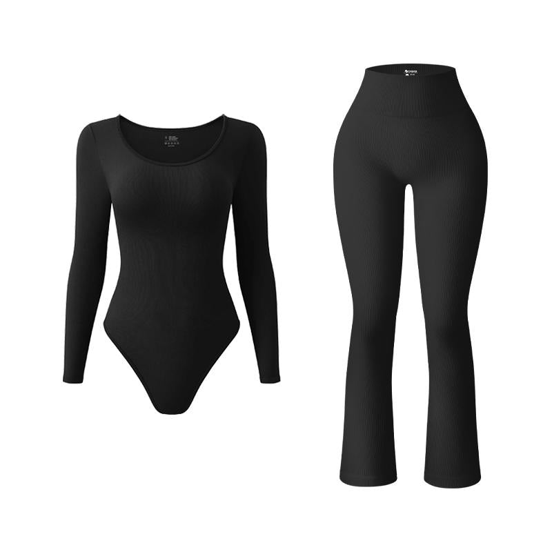 OYV Bodysuit - Women'S 2 Piece Yoga Workout Sets Pants Set Perfect Set for Woman Athletic Clothing Sets