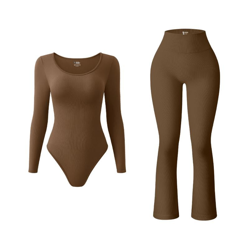 OYV Bodysuit - Women'S 2 Piece Yoga Workout Sets Pants Set Perfect Set for Woman Athletic Clothing Sets