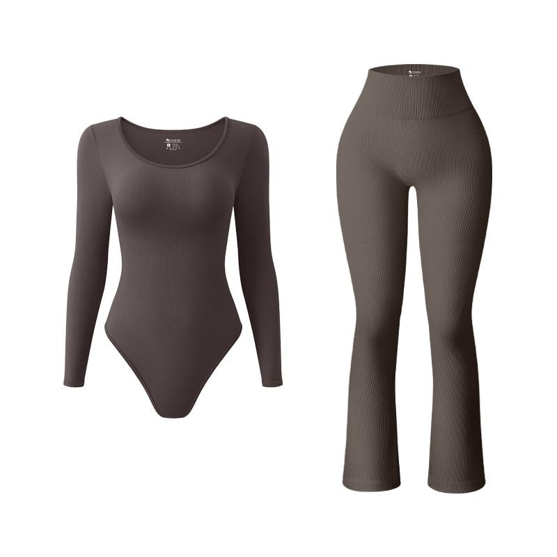 OYV Bodysuit - Women'S 2 Piece Yoga Workout Sets Pants Set Perfect Set for Woman Athletic Clothing Sets